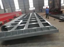 Bottom shaft steel dam