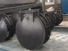Steel flap door